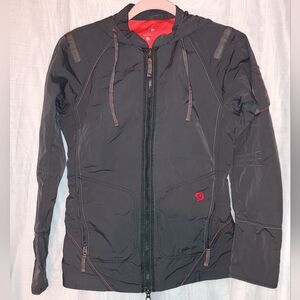 Mountain Hard wear jacket size small color dark gray